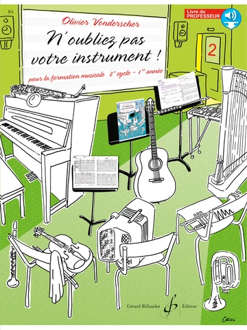 N&amp;#039;oubliez pas votre instrument ! Volume 2 Visuel